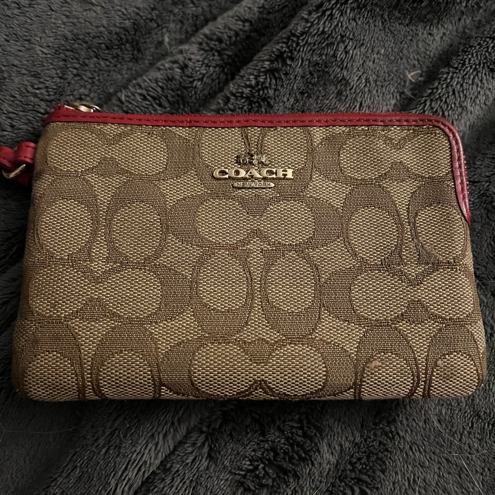 Coach wristlet